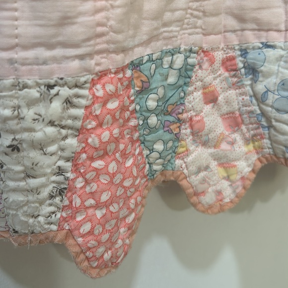 MICHELLE WEISS CO WOMENS QUILT VEST SLEEVELESS Sz S/M - Picture 10 of 13